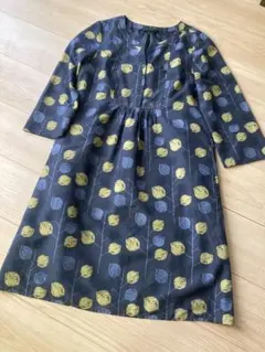 ローラアシュレイ ひざ丈ワンピース