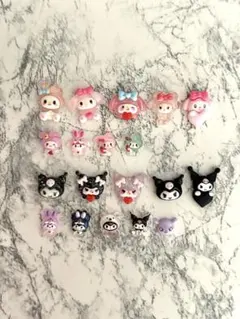 ラスト1点！マイメロ＆クロミ☻ネイルパーツ19p