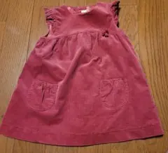 Zara コーデュロイ ワンピース 74㎝