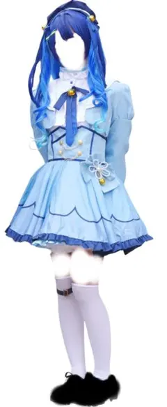 にじさんじ 天宮こころコスプレ衣装＋ウィッグ - メルカリ