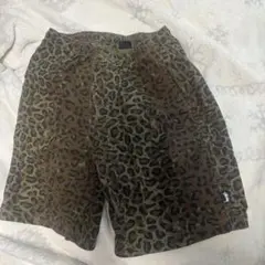 STUSSY ステューシー レオパード柄 ビーチパンツ XL - メルカリ