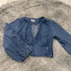 GUESS デニムブラウス 長袖 XS