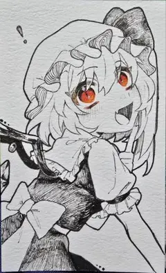 手描きイラスト 東方Project フランドール・スカーレット No.5