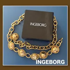 INGEBORG ゴールド チェーンベルト ヴィンテージ