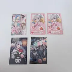 樋口楓 三枝明那 叶 にじさんじようちえん 夏祭り 7次元生徒会 チェキ