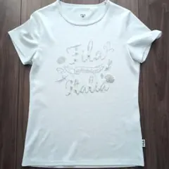【FILA】 レディース　ホワイト Tシャツ