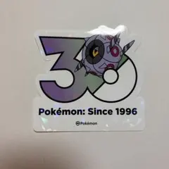 ポケモン メガフェスタ 30周年ランダムステッカー 韓国 ユクシー