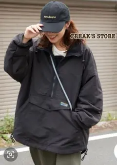 FREAK'S STORE OUTDOORS 裏フリースハーフジッププルオーバー