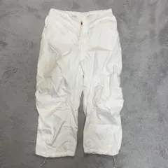 70s 米軍実物 M-65 スノーカモパンツ US ARMY 白 L-R DEADSTOCK 未使用品 US ARMY スノーカモパンツ デッドストック 【OT | cv
