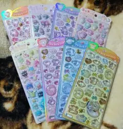 正規品 サンリオ うるちゅる ポップシール 8枚 新品 クロミ キティ ベビー