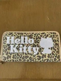 Hello Kitty ヒョウ柄 長財布
