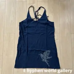 Ehyphen world gallery ロングキャミソール チュニックのサムネイル
