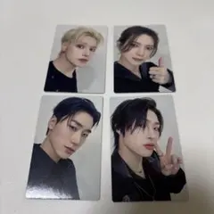 ATEEZ ashes to light 初回フラッシュプライス盤 トレカ 4枚