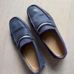BALLY メンズ ローファー ブルー レザー EU 44 27.5cmのサムネイル