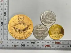 EXPO 75 沖縄国際海洋博覧会 記念メダルセット 3枚 - メルカリ