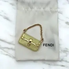 美品✨FENDI フェンディ マンマバケット チャーム ミニチュア バッグ