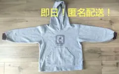 グレー フード付き パーカー