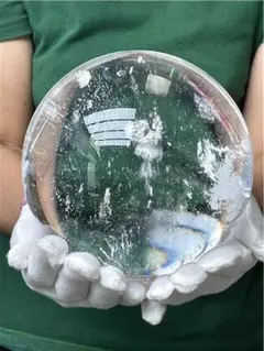 約:138mm 3105G超綺麗水晶丸玉B87B1/145B25A