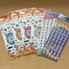 たまごっち　キラキラシール たまごっち　プチプチシール　6枚セット