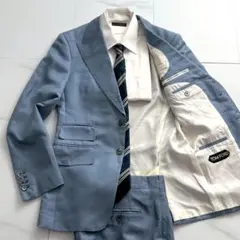 希少✨　TOM FORD ライトブルー ビジネススーツのサムネイル