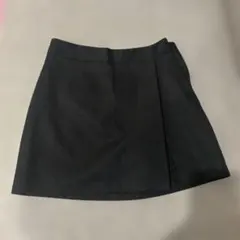 Bongbly ラップ風 ミニスカート ブラック S
