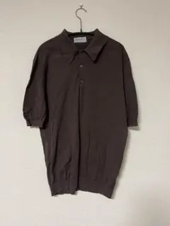未使用級】JOHN SMEDLEY シーアイランドコットン ニットポロ 30G
