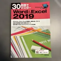 30時間でマスターWord & Excel 2019