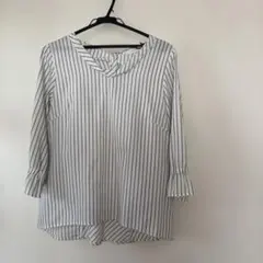 ❣️any SIS　7〜8分袖ストライプブラウスサイズ2