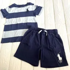 ラルフローレン　ビッグポニー　Tシャツ＆ハーフパンツ　上下セットアップ　キッズ