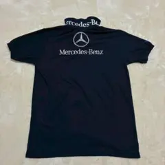 Mercedes-Benz メルセデスベンツ　ネイビー ポロシャツ　ロゴ　XLのサムネイル