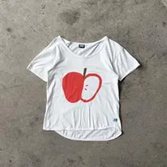 HELLY HANSEN ヘリーハンセン リンゴ柄 L Tシャツ ボートネックのサムネイル