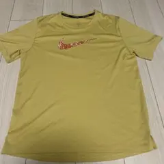 Nike DRI-FIT イエロー ランニングトップス