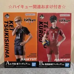 【一番くじ】ハイキュー!! フィギュアセット 月島 蛍 & 黒尾 鉄朗