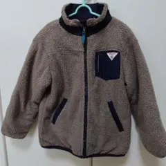 キッズ 　ボア　 キルティングジャケット　中綿入り　リバーシブル