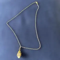 ゴールド葉デザインネックレス