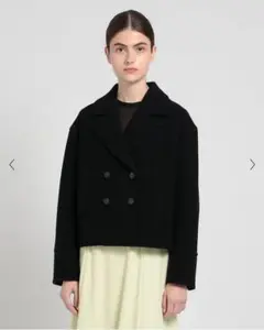 theory luxe　異素材コンボ ショート ダウンコート 美品 38