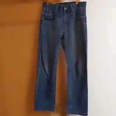 最終値下げEMPORIO ARMANI Jeans ストレート34 皮ラベル - メルカリ