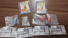 未使用　明治　ミニチュアボトルチャーム　4種類6個セット