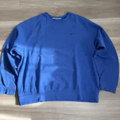 90s Nike 青 スウェット トレーナー