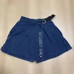 スカート風キュロット デニム☆140cm☆