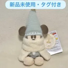 本日限定セール　在庫僅か！リルリンリン　ぬいぐるみバッジ　青　水色