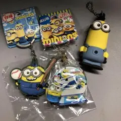 ミニオンズ　キーチェーンストラップセット