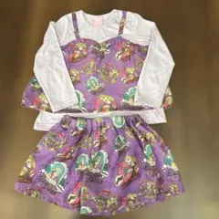 【baby doll 】ラプンツェル　セットアップ　上110cm 下100cm