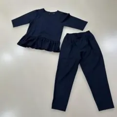 【洗える】パンツセットアップ　入学式入園式卒業式七五三　S