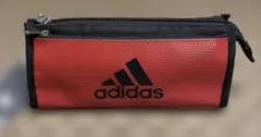三菱鉛筆　adidas ダブルポケットペンケース　赤黒のサムネイル