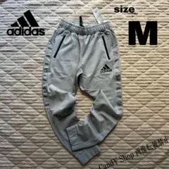 adidas アディダス トラックパンツ ジョガーパンツ ジャージ グレー M