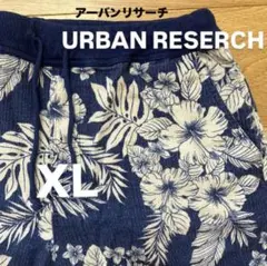 URBAN RESEARCH フローラルショートパンツ サイズ40 ネイビー
