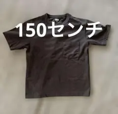 UNIQLO U ブラック Tシャツ 150サイズ
