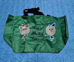 クレヨン柄　エコバッグ