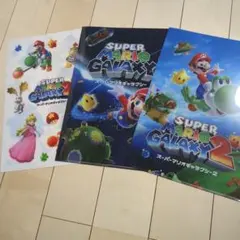 スーパーマリオギャラクシー　クリアファイル　セブンイレブン